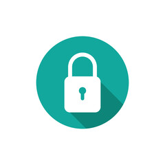 Padlock illustration vector design