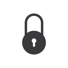 Padlock illustration vector design