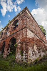 Fototapeta na wymiar Historical Building, Fort Willem I military camp, at Ambarawa, Semarang, Central Java, Indonesia