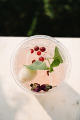 Lychee Soda At cafe's in Chiang Rai