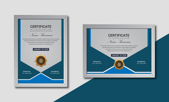 Certificate Indesign Images – Browse 358 Stock Photos, Vectors, and ...