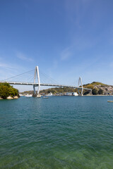 ゆめしま海道 弓削大橋（愛媛県上島町 弓削島と佐島）