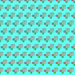 seamless pattern in design 
