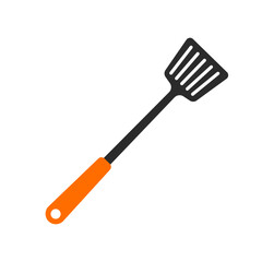 spatula vector logo icon flat style illustration