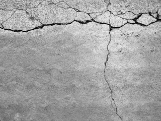 crack concrete floor of street texture