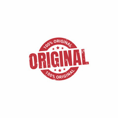 100% original stamp business product with grunge style
