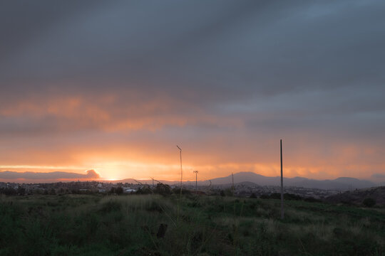 Amanece en el campo citadino