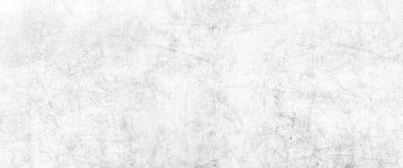 Naklejka premium White background with gray vintage marbled texture, distressed old textured stained paper design, White watercolor background painting with cloudy distressed texture and marbled grunge, soft gray.