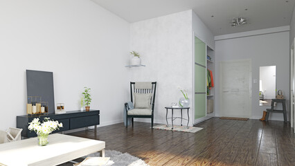 modern home  interior