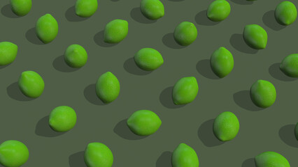 Group of Lemon fruit Background