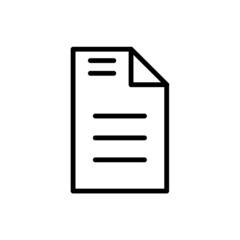 document file icon new vector simple