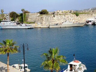 Die Stadt Kos auf der griechischen Insel Kos