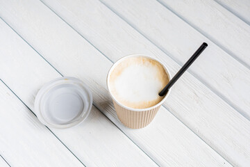 Coffee in a Paper cup