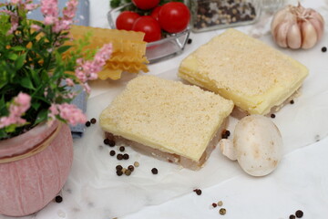 cheese and bread