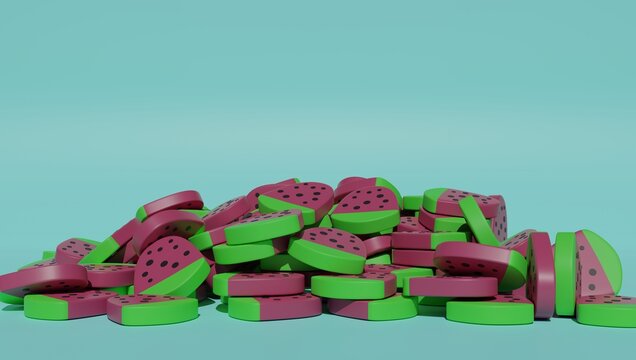 strawberry rubber falling 