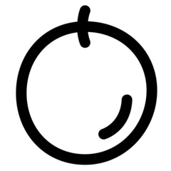orange fruits icon
