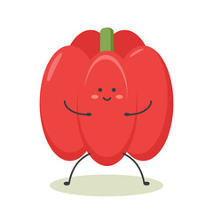 healthy vegetables for health cute kawaii red juicy pepper