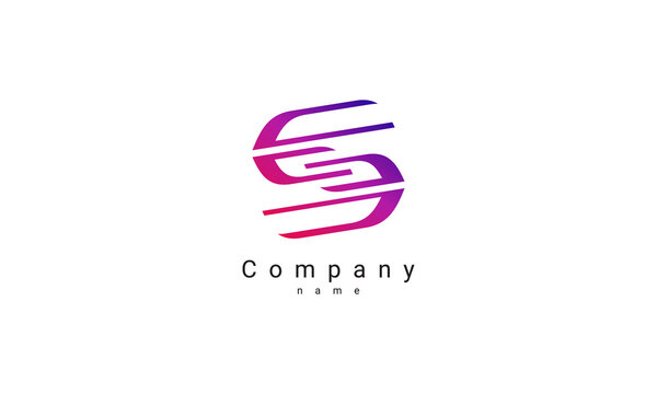 Letter S logo template