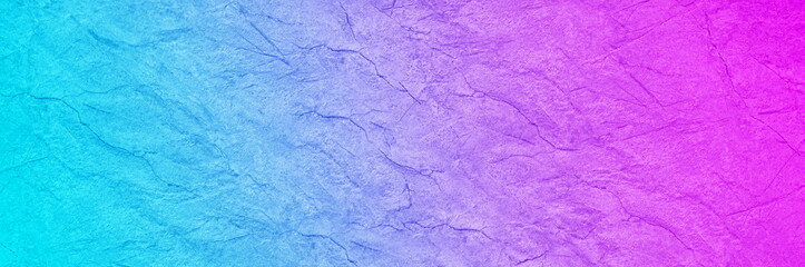 Purple blue teal abstract background. Gradient. Toned rough stone surface. Backdrop with space for design. Beautiful texture.