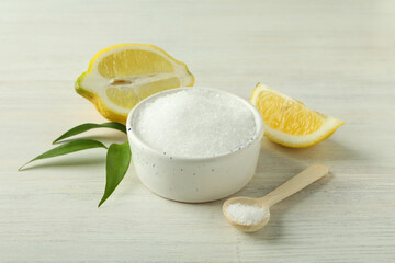 Concept of cleaning products or household cleaners, close up