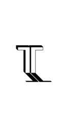 T is logo letter in design