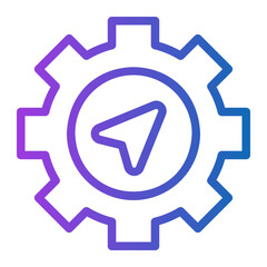 cursor gradient icon