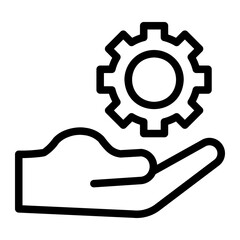 setting line icon