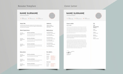 Creative Resume and Cover Letter Design