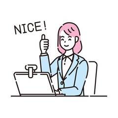 人物イラスト　線画