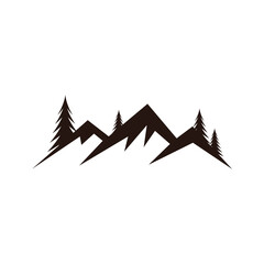 mountain logo icon design template vector