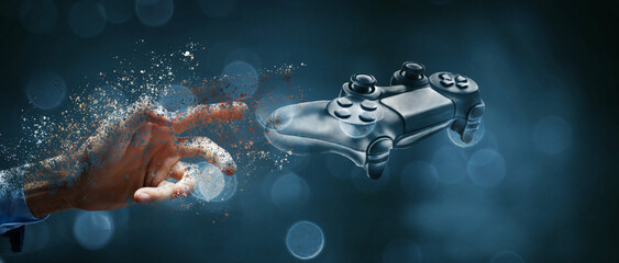 game joystick.play with the game time © Artvibe