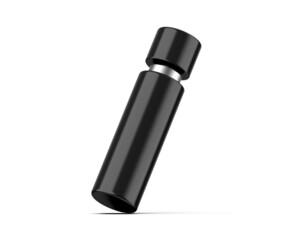 Spray bottle with metallic collar for branding and mockup, ready for product presentation, 3d render illustration
