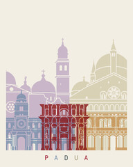 padua skyline poster