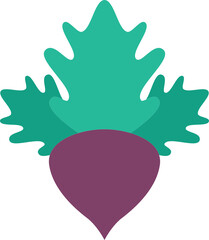Beetroot flat icon