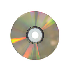 CD isolated on white background.