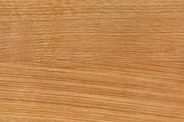 Horizontal closeup of a solid hardwood plank