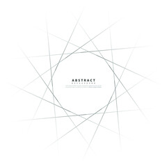 Abstract vector circle background. Gradient retro line pattern design. Circle for sound wave. vector illustration