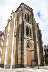 La Planche. Église Saint-Jacques. Loire-Atlantique. Pays de la Loire