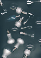 Hintergrund Gl&uuml;hbirne