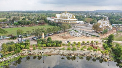Obraz premium Huai Chak Nok pattaya city chonburi top view