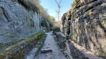 Höhlenwohnung an der Altenburg in Langenstein