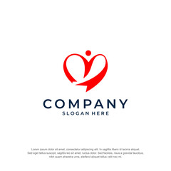 charity for hiv aids logo premium vector