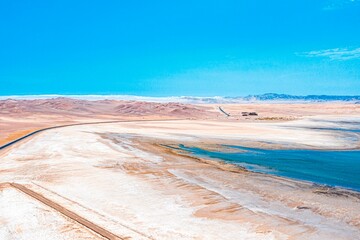 landscape Paracas Desert, Peru