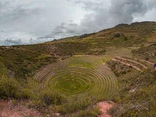 Moray Valle Sacra in Cusco, Inca - Peru