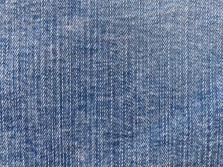 blue jeans fabric pattern closeup