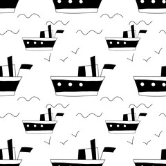 Pattern  of ships