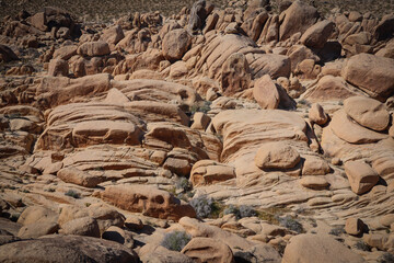 rocks in the desert