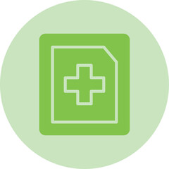 Obraz premium Medical Book Icon