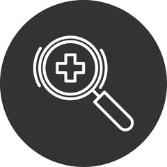 Fototapeta premium Magnifier Icon