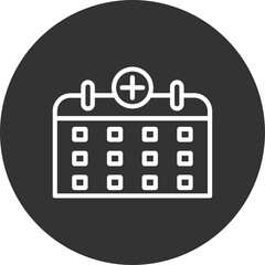 Medical Calendar Icon